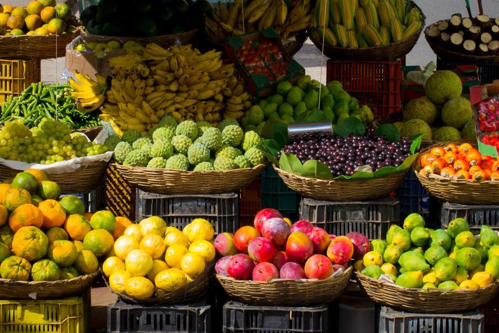 Frutas y verduras en desperdicio